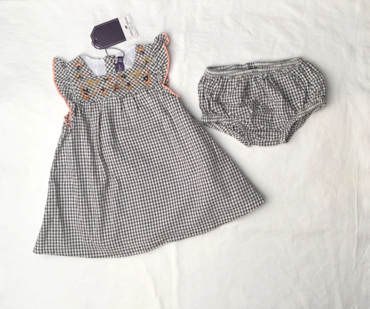 Robe + cache couche Sergent Major 9 mois